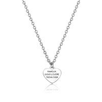 Necklace Sagapo Woman in Steel SBY006 - SBY006